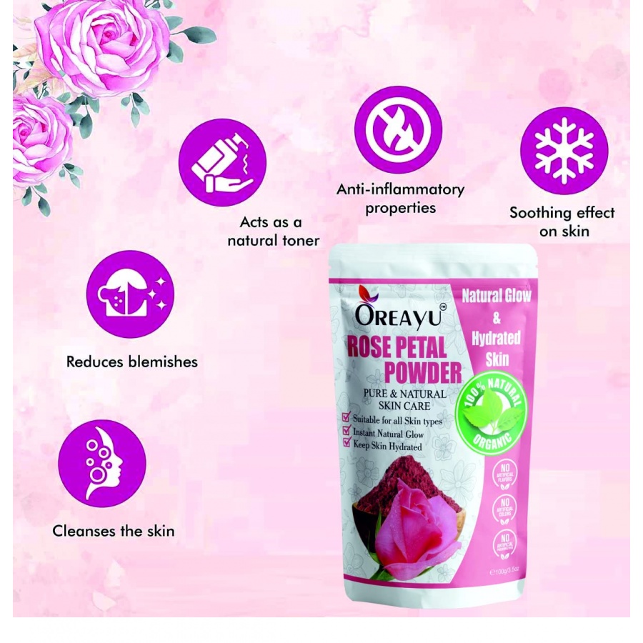 Rose Petal and Pearl Corrective Face Powder – PinkBeauty Organic
