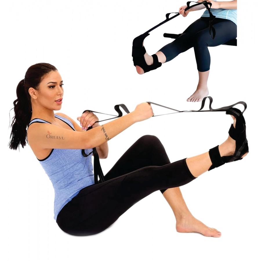 Stretching Strap Hamstring Stretcher - Stretching Equipment, Stretching  Bands, Foot Stretcher, Calf Stretcher, Leg Stretcher, Ankle Stretcher  Stretch